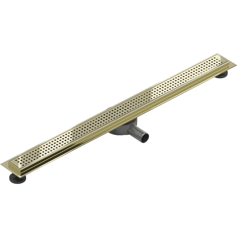 Mexen Flat 360° M08 pasukimo linijinis nutekėjimas 90 cm, auksinis - 1525090-40