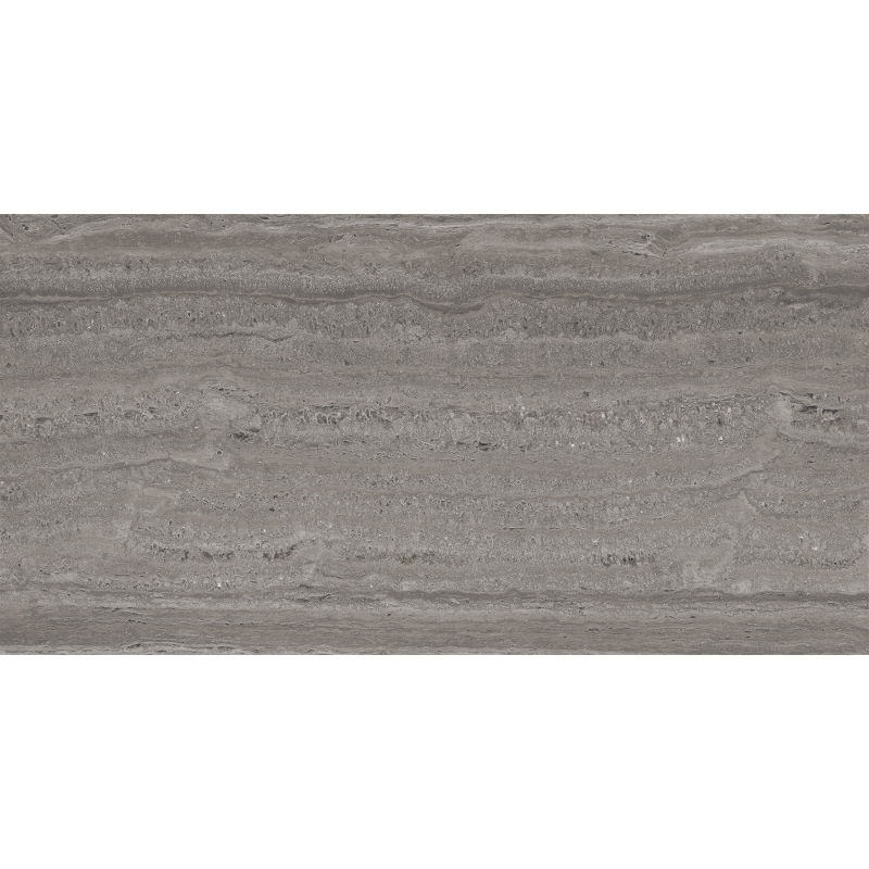 Mexen Neo Travertino Nero glazūruotos rektifikuotos akmens masės plytelės pavyzdys G1, grindų-sienų plytelė 120 x 60 cm,