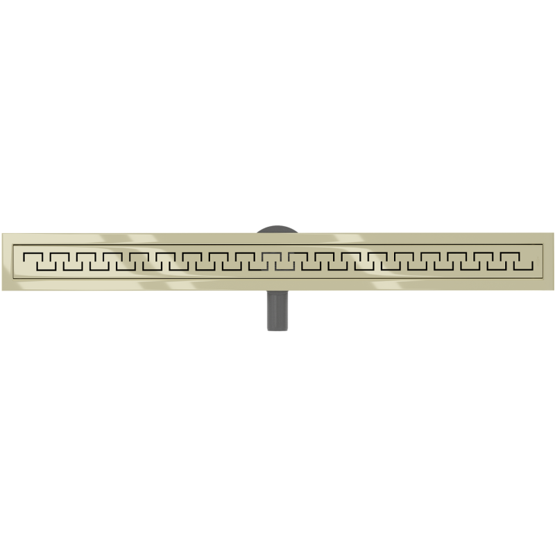 Mexen Flat 360° M15 linijinis pasisukantis nutekėjimas 80 cm, auksinis - 1524080-40
