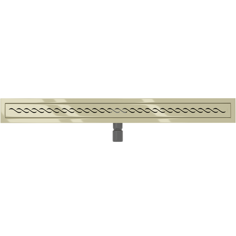 Mexen Flat 360° M18 pasukamasis linijinis nutekėjimas 100 cm, auksinis - 1523100-40