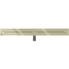 Mexen Flat 360° M18 linijinis rotacinis nutekėjimas 80 cm, Auksinė - 1523080-40