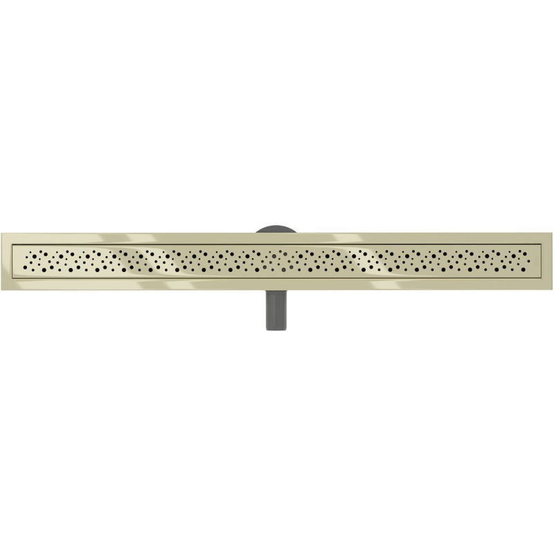 Mexen Flat 360° M12 pasinis sukamasis grindų nutekėjimas, 100 cm, auksinis - 1521100-40