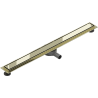 Mexen Flat 360° M13 2in1 rotacinis linijinis nutekėjimas 90 cm, Auksinė - 1510090-40