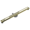 Mexen Flat 360° M13 2in1 rotacinis linijinis nutekėjimas 90 cm, Auksinė - 1510090-40