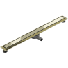 Mexen Flat 360° M13 linijinis sukamasis nutekėjimas 2in1 80 cm, auksinis - 1510080-40