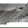 Mexen Mist H Duo varstoma dušo kabina 105 x 90 cm, permatomi, auksinė - 8A5-105L-090P-50-00