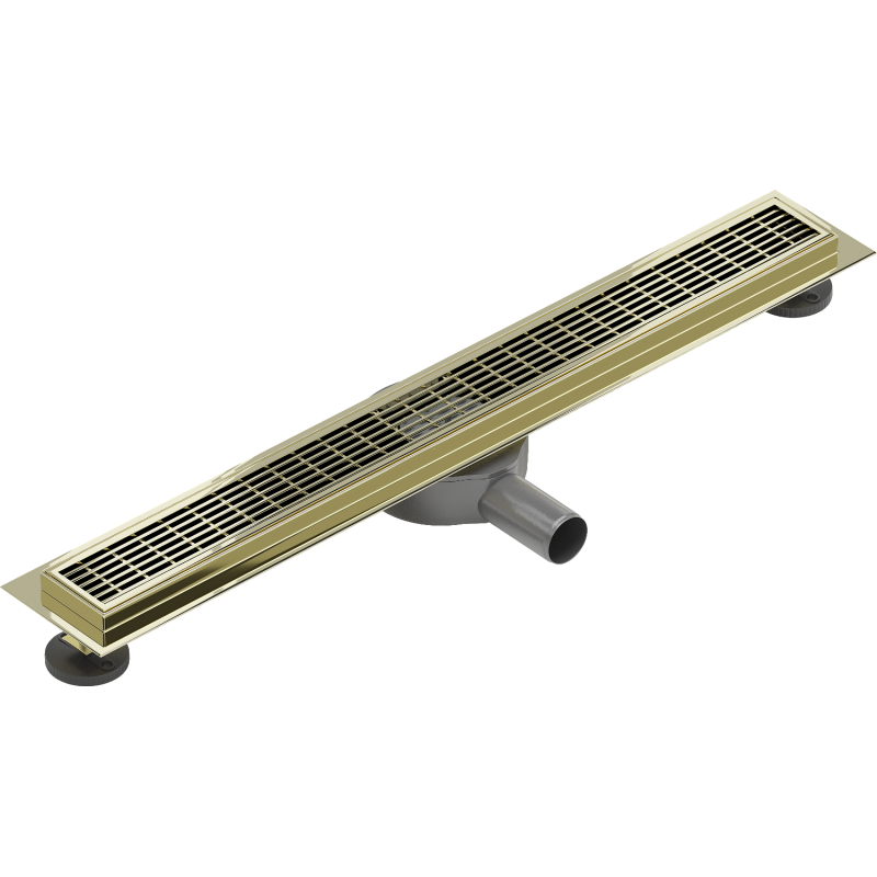 Mexen Flat 360° M33 pasukama linijinė nutekėjimo anga 50 cm, auksinė - 1533050-40