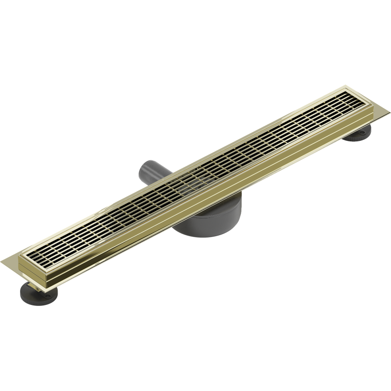 Mexen Flat 360° M33 pasukamas linijinis nutekėjimas 60 cm, auksinis - 1533060-40