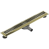 Mexen Flat 360° M33 linijinis rotacinis nutekėjimas 70 cm, Auksinė - 1533070-40