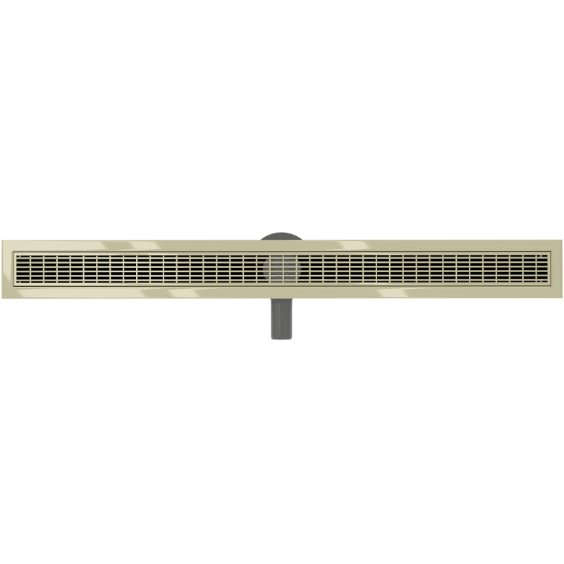 Mexen Flat 360° M33 pasukamas linijinis nutekėjimo latakas 80 cm, auksinis - 1533080-40