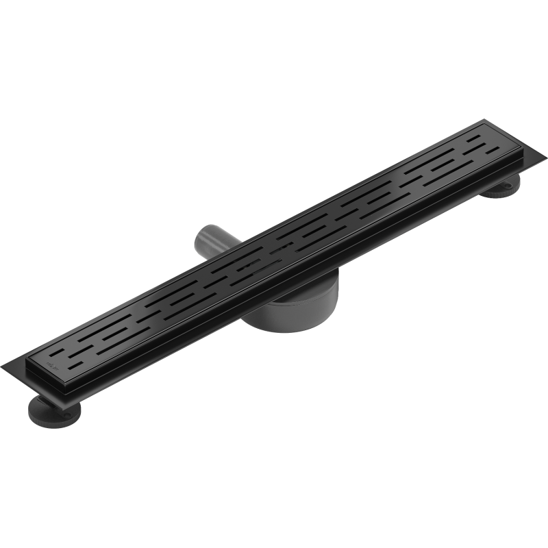 Mexen Flat 360° M01 pasukamas linijinis nutekėjimas 60 cm, juodas - 1720060-40