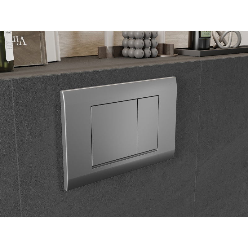 Mexen Fenix 01 nuleidimo mygtukas, matinio chromo - 600102