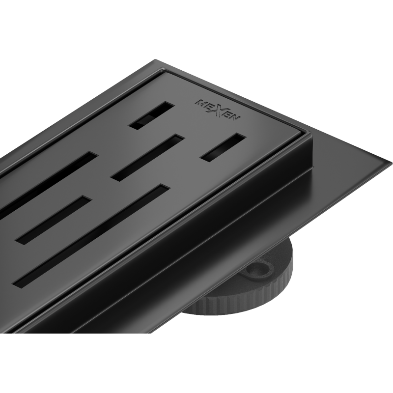 Mexen Flat 360° M01 besisukantis linijinis nutekėjimas 90 cm, juodas - 1720090-40