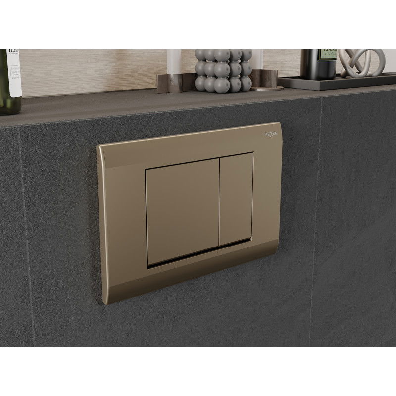 Mexen Fenix 01 nuleidimo mygtukas, auksinė šampaninė - 600104