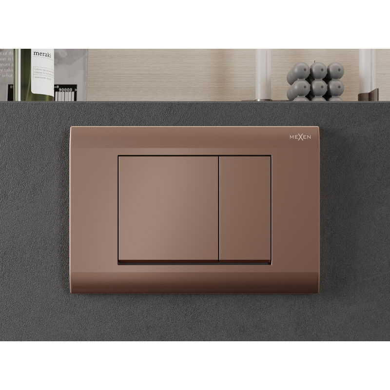 Mexen Fenix 01 nuleidimo mygtukas, rožinis auksas - 600105