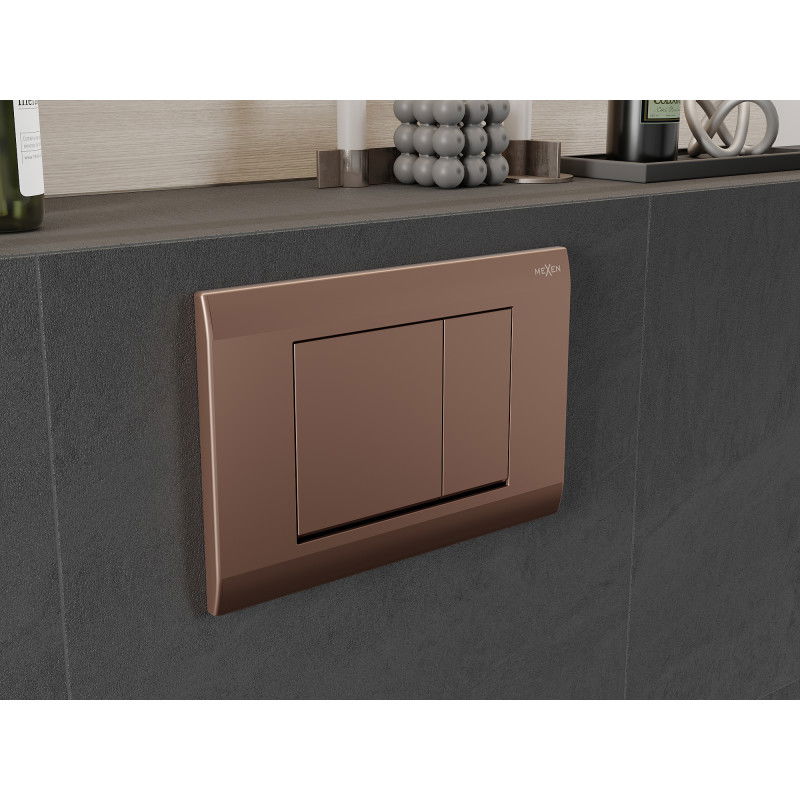 Mexen Fenix 01 nuleidimo mygtukas, rožinis auksas - 600105