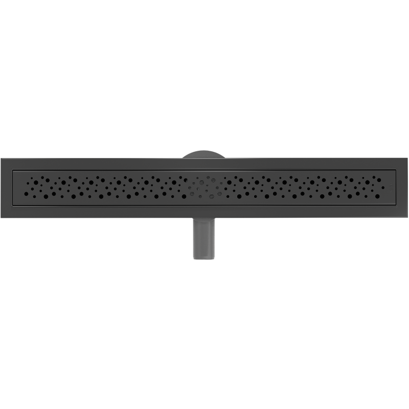 Mexen Flat 360° M12 linijinis pasukamas nutekėjimas 60 cm, juodas - 1721060-40