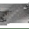 Mexen Mist-H L Duo dušo kabina, 85 x 120 cm, skaidri, juoda - 8A5L-085L-120P-70-00