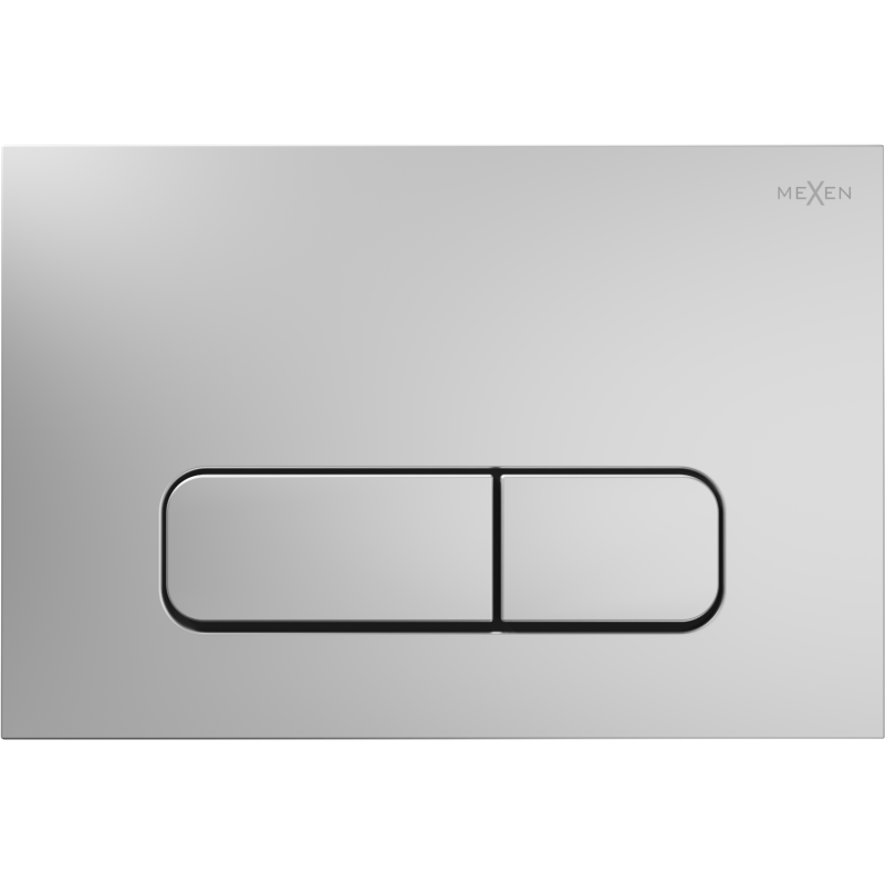 Mexen Fenix 02 nuleidimo mygtukas, matinio chromo - 600202