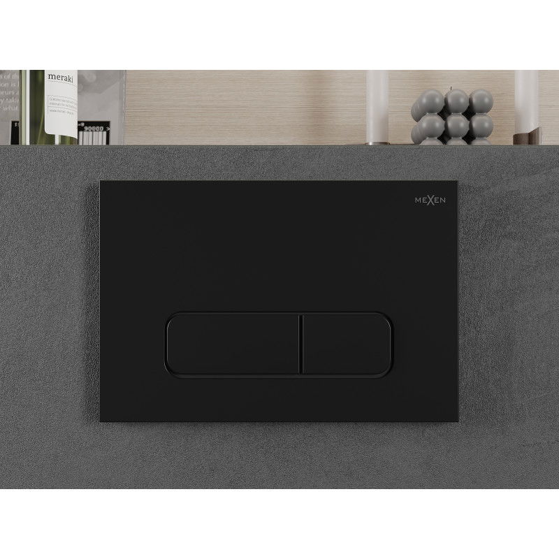 Mexen Fenix 02 nuleidimo mygtukas, juodas matinė spalva - 600203