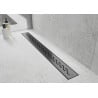 Mexen Flat 360° M18 linijinis rotacinis nutekėjimas 70 cm, Juoda - 1723070-40