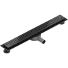 Mexen Flat 360° M15 linijinis rotacinis nutekėjimas 50 cm, Juoda - 1724050-40