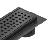Mexen Flat 360° M08 linijinis rotacinis nutekėjimas 80 cm, Juoda - 1725080-40