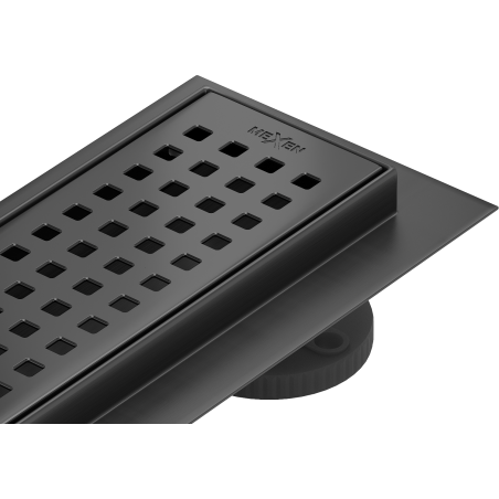 Mexen Flat 360° M08 besisukantis linijinis nutekėjimas 90 cm, juodas - 1725090-40
