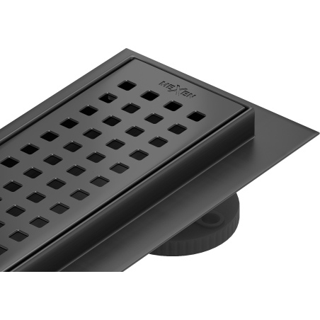 Mexen Flat 360° M08 besisukantis linijinis nutekėjimas 100 cm, juodas - 1725100-40