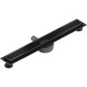 Mexen Flat 360° M33 linijinis rotacinis nutekėjimas 70 cm, Juoda - 1733070-40