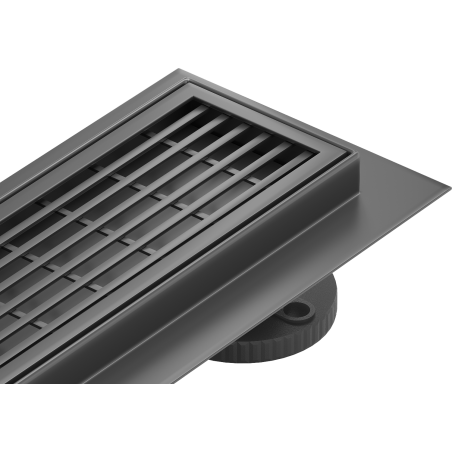 Mexen Flat 360° M33 besisukantis linijinis nutekėjimas 80 cm, juodas - 1733080-40