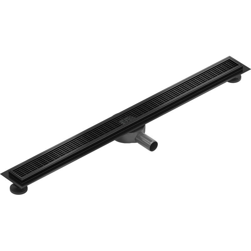 Mexen Flat 360° M33 sukamasis linijinis nuotekos 80 cm, juodas - 1733080-40