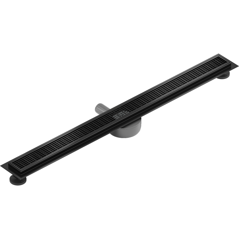 Mexen Flat 360° M33 linijinis sukamasis nutekėjimas 90 cm, juodas - 1733090-40