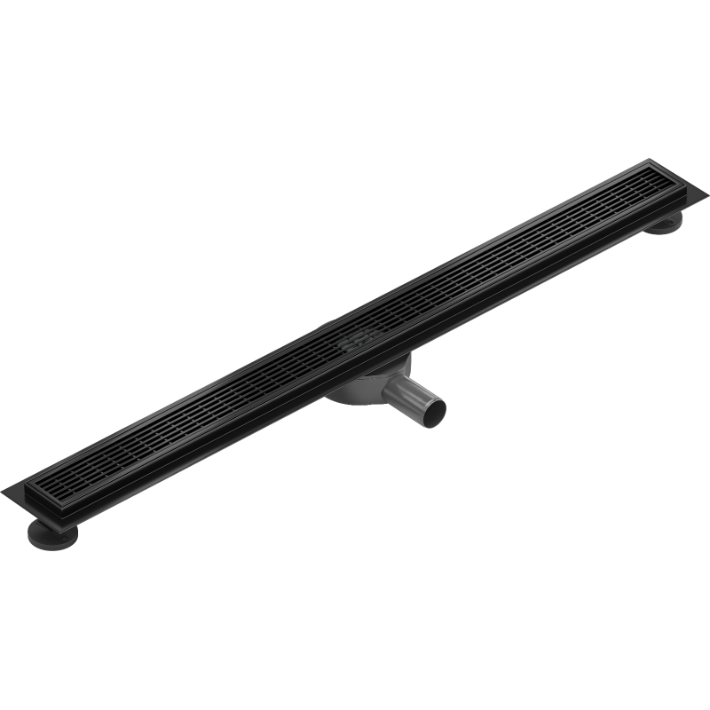 Mexen Flat 360° M33 besisukantis linijinis nutekėjimas 100 cm, juodas - 1733100-40