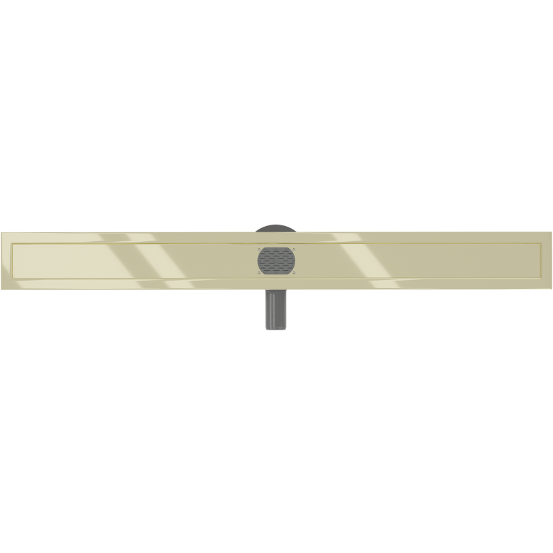 Mexen Flat 360° linijinio nutekėjimo korpusas pasukamas 90 cm, auksinis - 1540090