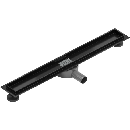 Mexen Flat 360° korpus pasukamas linijiniam nutekėjimui 50 cm, juodas - 1740050