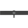 Mexen Flat 360° korpus rotacinis linijinio nutekėjimo kanalas, 60 cm, juodas - 1740060