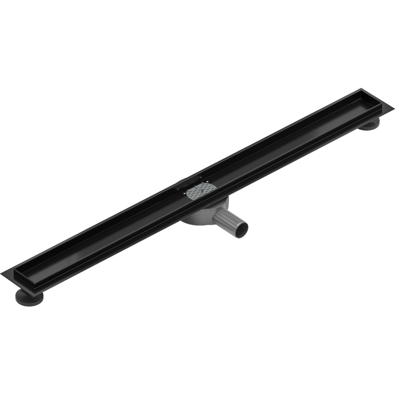 Mexen Flat 360 sukamasis korpusas linijiniam nutekėjimui 100 cm, Juoda - 1740100