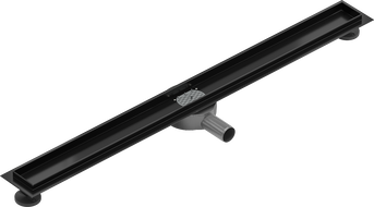 Mexen Flat 360 sukamasis korpusas linijiniam nutekėjimui 100 cm, Juoda - 1740100