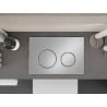 Mexen Fenix 07 XS nuleidimo mygtukas, chromuotas matinis - 600702
