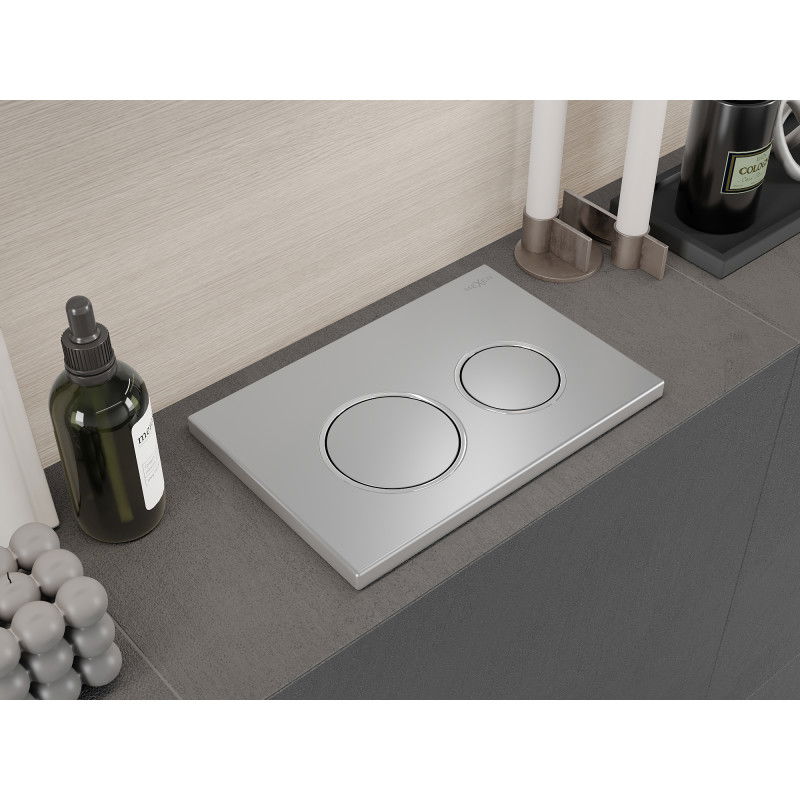 Mexen Fenix 07 XS nuleidimo mygtukas, chromuotas matinis - 600702