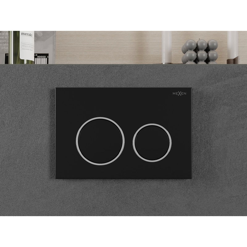 Mexen Fenix 07 XS nuleidimo mygtukas, juodas matinis - 600703