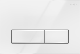 Mexen Fenix 09 nuleidimo mygtukas, blizgus baltas - 600900