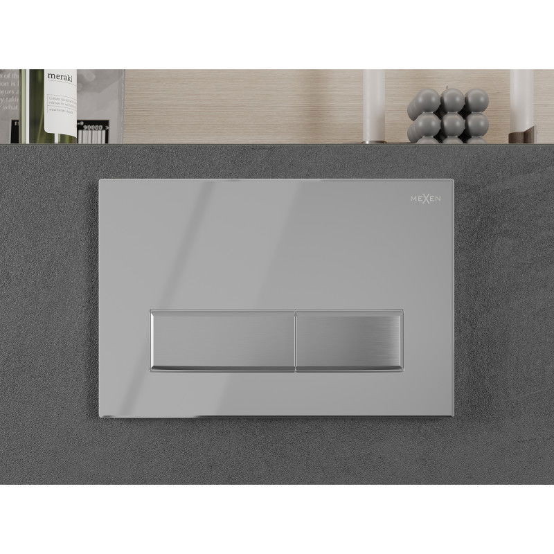 Mexen Fenix 09 nuleidimo mygtukas, blizgus chromas - 600999