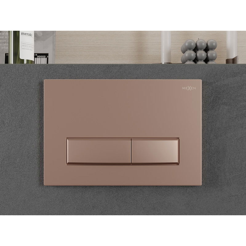 Mexen Fenix 09 nuleidimo mygtukas, rožinis auksas - 600905