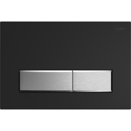 Mexen Fenix 09 nuspaudimo mygtukas, juodas/chromuotas matinis - 600997