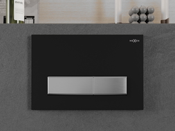 Mexen Fenix 09 nuspaudimo mygtukas, juodas/chromuotas matinis - 600997