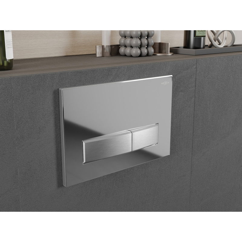 Mexen Fenix 09 nuleidimo mygtukas, blizgus chromas - 600999