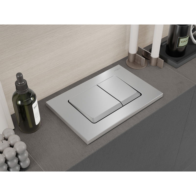 Mexen Fenix 10 XS nuleidimo mygtukas, chromuotas matinio - 601002