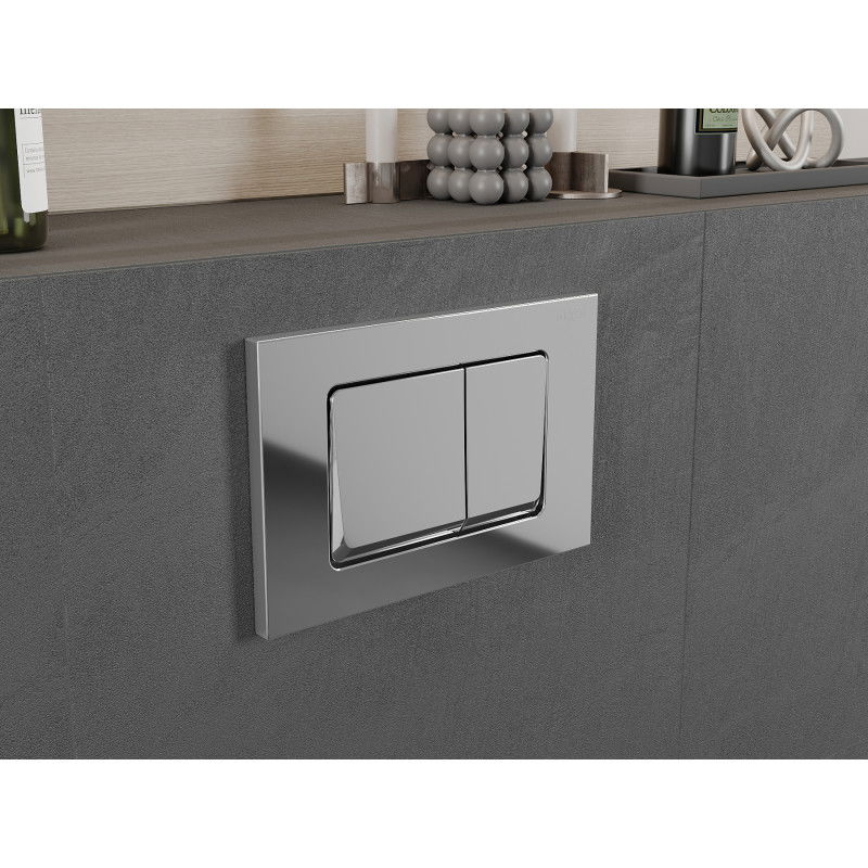 Mexen Fenix 10 XS nuleidimo mygtukas, blizgantis chromas - 601001